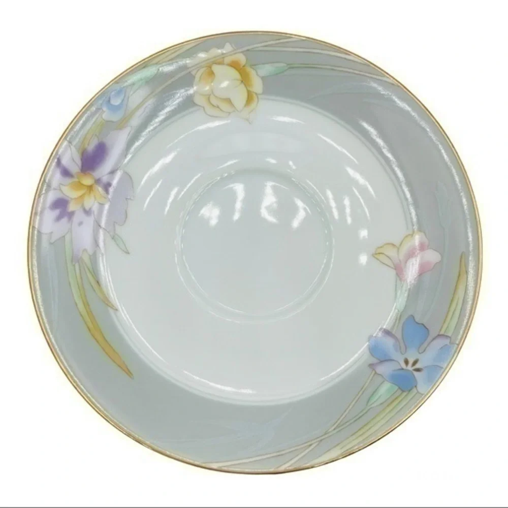 Vintage MIKASA CHARISMA Porcelain Tea Cup & Saucer - 2 pc Set